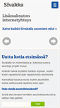 Mobile Screenshot of oulunsivakka.fi
